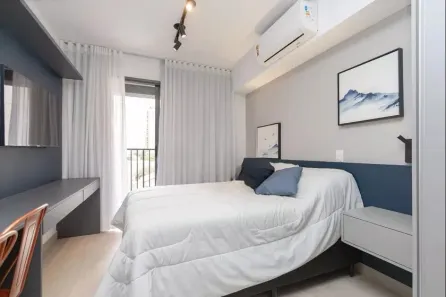 Kitnet com 1 Quarto à venda, 27m² no Brooklin Paulista, São Paulo