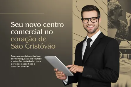 Sala Comercial para alugar, 233m² no São Cristóvão, Rio de Janeiro