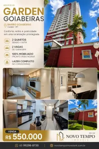 Apartamento com 2 Quartos à venda, 66m² no Cidade Alta, Cuiabá