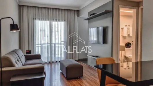 Flat com 1 Quarto à venda, 40m² no Jardim Paulista, São Paulo