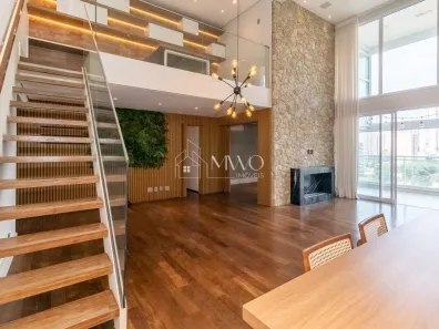 Apartamento com 3 Quartos para alugar, 197m² no Brooklin Paulista, São Paulo