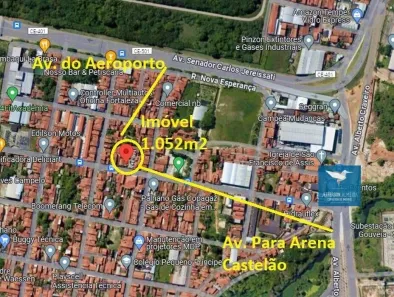 Lote/Terreno à venda, 1052m² no Dias Macedo, Fortaleza