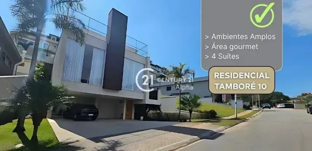 Casa de Condomínio com 4 Quartos à venda, 525m² no Tamboré, Santana de Parnaíba