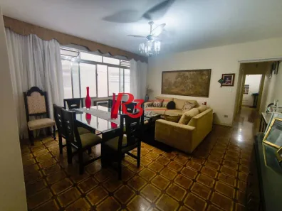 Apartamento com 2 Quartos à venda, 101m² no Gonzaga, Santos