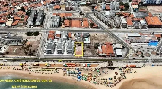Lote/Terreno à venda, 525m² no Praia do Meio, Natal