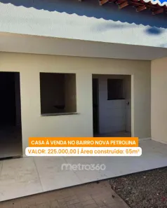 Casa com 2 Quartos à venda, 65m² no São Gonçalo, Petrolina