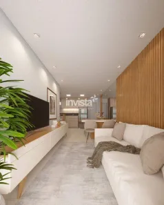 Apartamento com 2 Quartos à venda, 57m² no Macuco, Santos