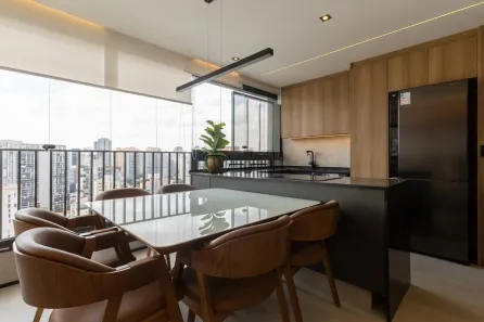 Apartamento com 1 Quarto para alugar, 58m² no Santo Amaro, São Paulo