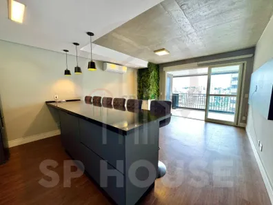 Apartamento com 1 Quarto para alugar, 69m² no Cidade Monções, São Paulo