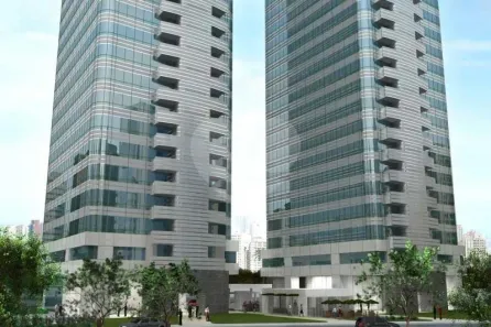 Sala Comercial com 1 Quarto para alugar, 130m² no Cidade Monções, São Paulo