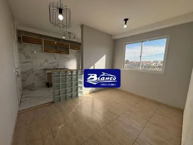 Apartamento com 2 Quartos para alugar, 47m² no Cocaia, Guarulhos