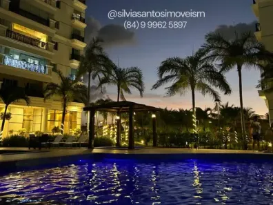 Apartamento com 3 Quartos para alugar, 80m² no Ponta Negra, Natal