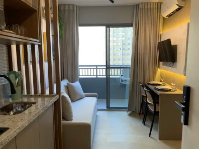 Apartamento com 1 Quarto para alugar, 24m² no Vila Olímpia, São Paulo