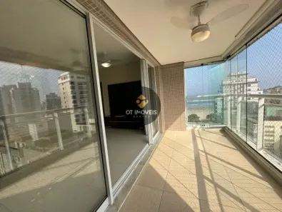 Apartamento com 3 Quartos para alugar, 100m² no José Menino, Santos