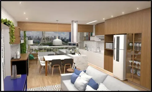 Flat com 2 Quartos à venda, 73m² no Vila Cordeiro, São Paulo