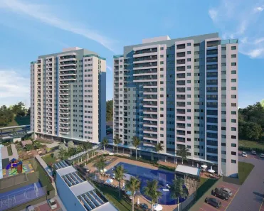 Apartamento com 2 Quartos para alugar, 63m² no Areal, Brasília