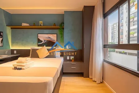Kitnet com 1 Quarto para alugar, 21m² no Jardim das Acácias, São Paulo