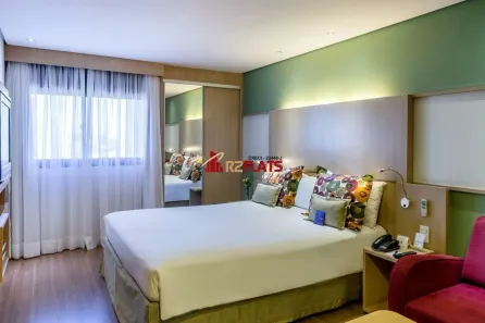 Flat com 1 Quarto à venda, 27m² no Chácara Santo Antônio (Zona Sul), São Paulo