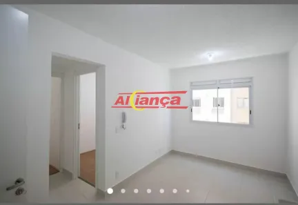 Apartamento com 2 Quartos para alugar, 33m² no Centro, Guarulhos