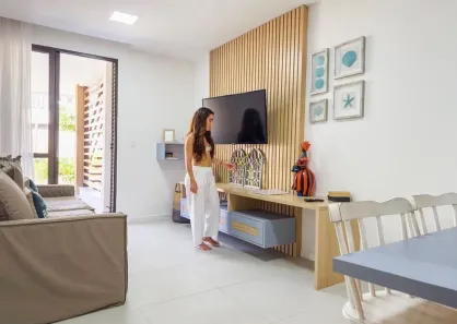 Casa de Condomínio com 2 Quartos à venda, 74m² no Itacimirim (Monte Gordo), Camaçari