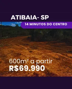 Lote/Terreno à venda, 600m² no Condomínio Porto Atibaia, Atibaia