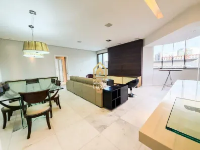 Apartamento com 3 Quartos para alugar, 130m² no Lourdes, Belo Horizonte