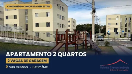 Apartamento com 2 Quartos à venda, 42m² no Vila Cristina, Betim