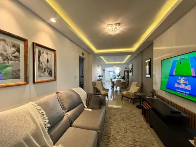 Apartamento com 3 Quartos para alugar, 120m² no Meia Praia, Itapema