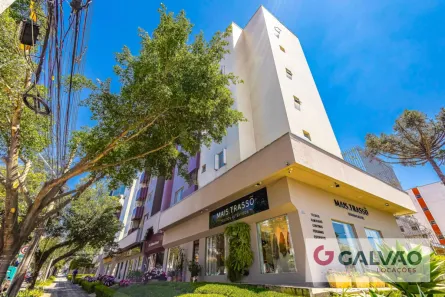 Apartamento com 2 Quartos para alugar, 58m² no Centro, Curitiba