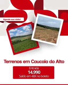 Lote/Terreno à venda, 500m² no Centro (Caucaia do Alto), Cotia