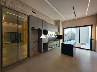 Casa de Condomínio com 3 Quartos à venda, 153m² no Loteamento Residencial Damha Fit, Uberaba