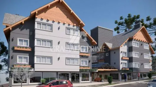 Apartamento com 1 Quarto à venda, 57m² no Moura, Gramado