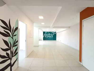 Sala Comercial para alugar, 150m² no Estuário, Santos