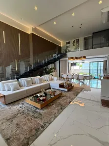 Casa de Condomínio com 5 Quartos para alugar, 435m² no Alphaville Flamboyant Residencial Araguaia, Goiânia
