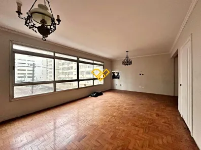 Apartamento com 3 Quartos para alugar, 152m² no Boqueirão, Santos