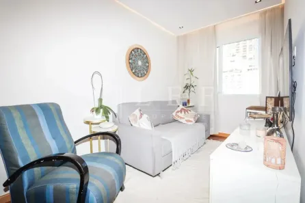 Apartamento com 1 Quarto para alugar, 50m² no Cerqueira César, São Paulo