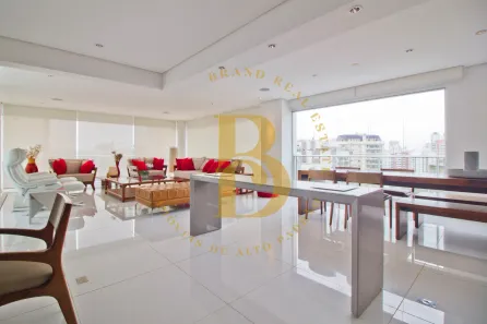 Apartamento com 4 Quartos para venda ou aluguel, 370m² no Campo Belo, São Paulo