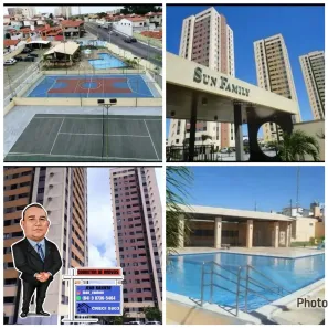 Apartamento com 3 Quartos para alugar, 77m² no Nova Parnamirim, Parnamirim