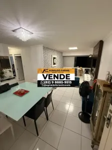 Apartamento com 3 Quartos à venda, 116m² no Jatiúca, Maceió