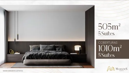 Apartamento com 5 Quartos à venda, 505m² no Parque Residencial Aquarius, São José dos Campos
