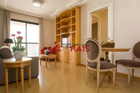 Flat com 1 Quarto à venda, 38m² no Indianópolis, São Paulo