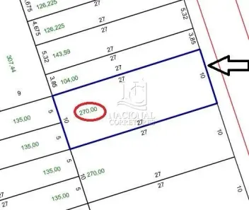 Lote/Terreno à venda, 270m² no Parque Oratório, Santo André