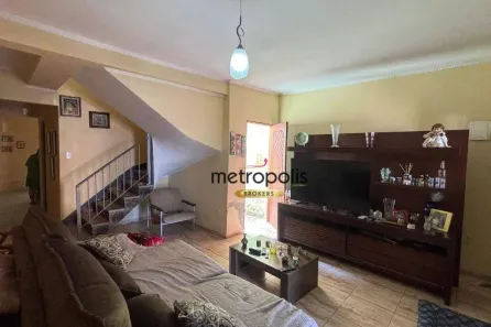 Sobrado com 2 Quartos à venda, 173m² no Parque Jaçatuba, Santo André