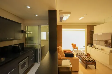 Apartamento com 1 Quarto para alugar, 55m² no Cerqueira César, São Paulo