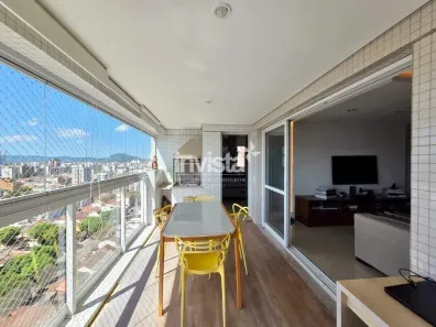 Apartamento com 3 Quartos à venda, 131m² no Embaré, Santos