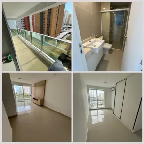 Apartamento com 3 Quartos para alugar, 90m² no Ponta D'Areia, São Luís