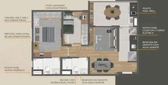 Apartamento com 2 Quartos à venda, 55m² no Vila Mariana, São Paulo