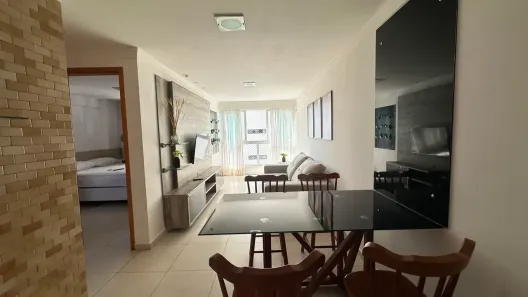 Apartamento com 2 Quartos para alugar, 64m² no Cabo Branco, João Pessoa