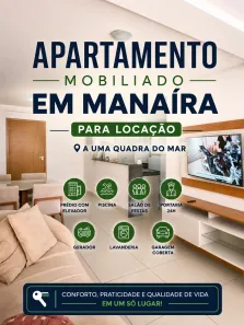 Apartamento com 2 Quartos para alugar, 58m² no Manaíra, João Pessoa