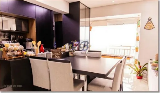 Apartamento com 2 Quartos à venda, 67m² no Vila Homero Thon, Santo André